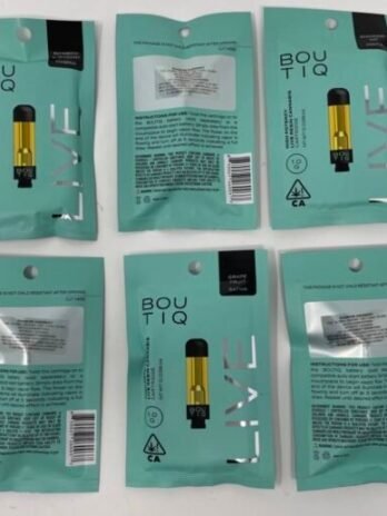 Boutiq Live Resin Cartridges