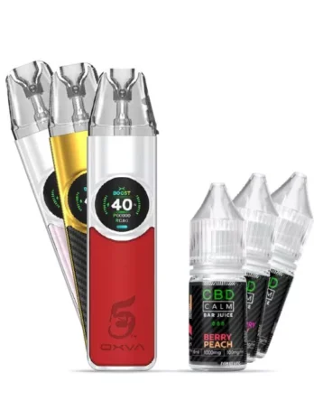 CBD Bar Juice with OXVA Nexlim Vape Pack | Refillable CBD Vape Kit UK