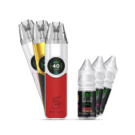 CBD Bar Juice with OXVA Nexlim Vape Pack | Refillable CBD Vape Kit UK