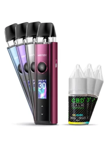 CBD Terpenes Vape Pack with GeekVape Wenax Q Pro | Refillable Kit UK