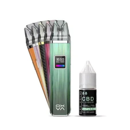 CBD Vape Pack with OXVA Xlim Pro | Refillable CBD Kit UK