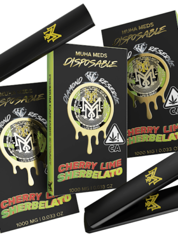 Cherry Lime Sherbalato Diamond Reserve Disposable 1,000mg