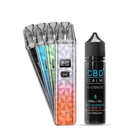 Flavoured CBD Vape Pack with OXVA Xlim | UK Legal CBD E-Liquid Starter Kit