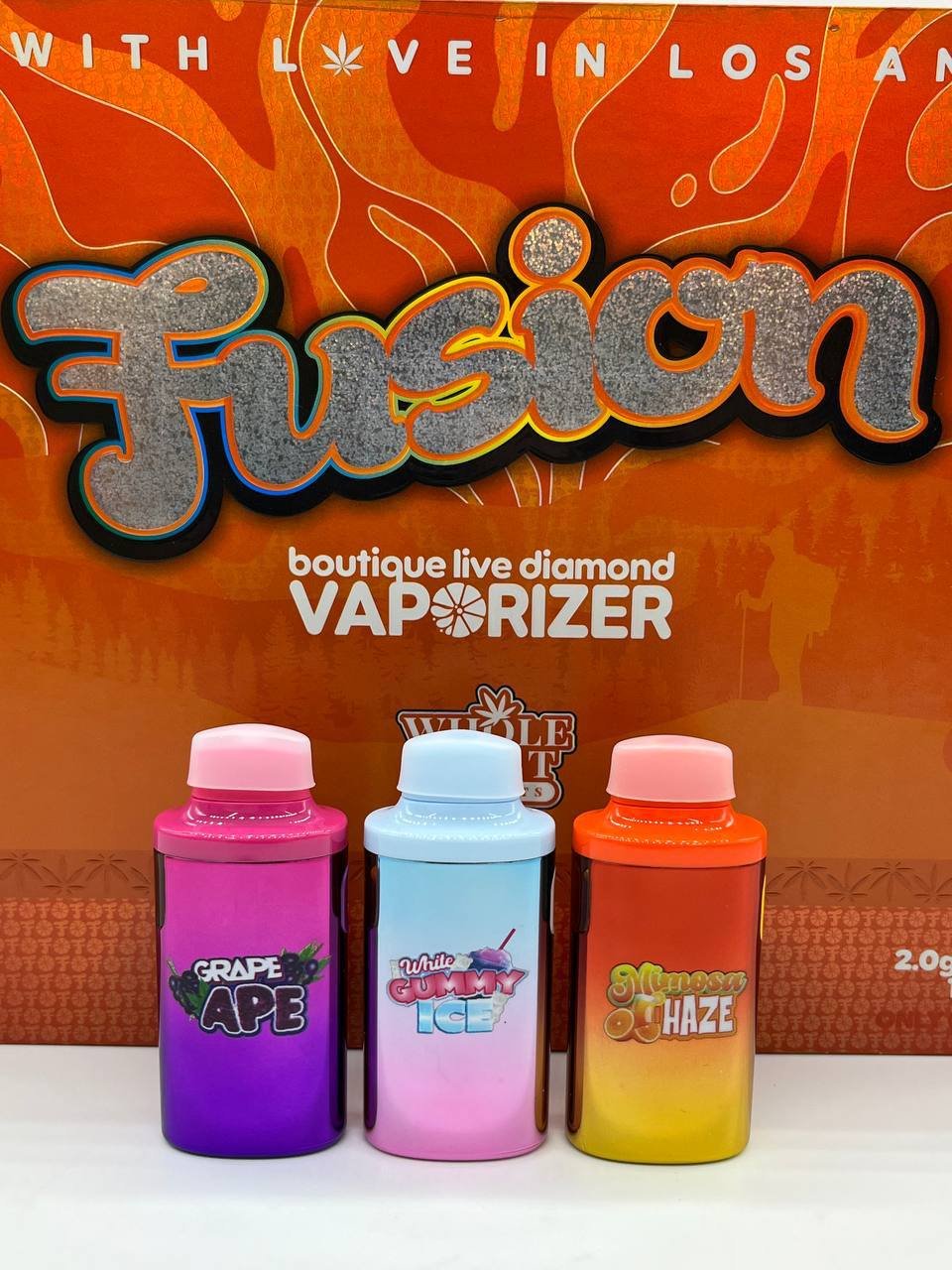 New Fusion x Whole melt extracts Disposable | Mixed Variety Flavors
