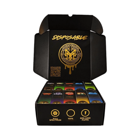 Muha Meds 1500mg Disposable Master Box (Mixed Flavors)