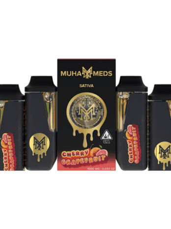 Muha meds cherry grapefruit disposable