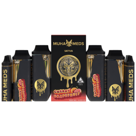 Muha meds cherry grapefruit disposable