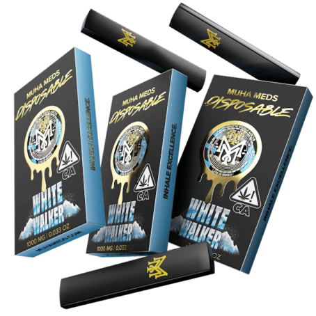 Muha meds disposable white walker