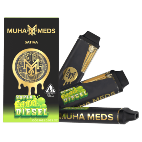 Muha meds super sour diesel disposable