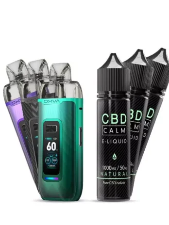 Natural CBD Vape Pack with OXVA Vprime | Pure CBD Vape Kit UK