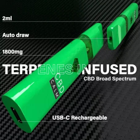 O.G Kush CBD Terpenes 1800mg | High Strength Disposable Vape UK - Image 2