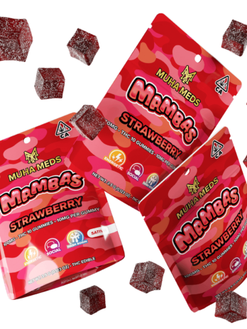 Strawberry Muha Mamba – 100mg