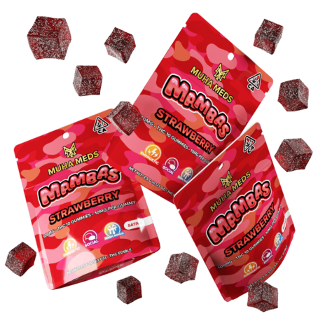 Strawberry Muha Mamba – 100mg