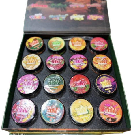 Whole Melt Extracts Rosin 16 variety flavors