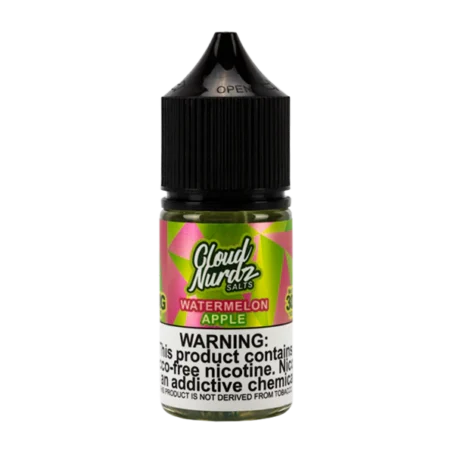 cloud nurdz watermelon apple salt