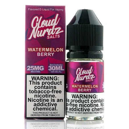 cloud nurdz watermelon berry salt nic - Image 2