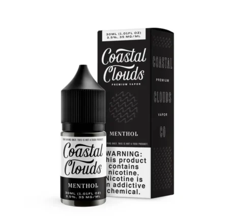 coastal clouds menthol salt nic - Image 2