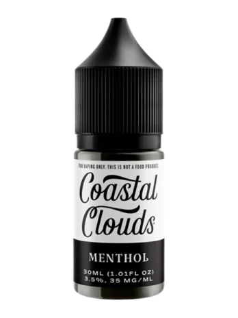 coastal clouds menthol salt nic