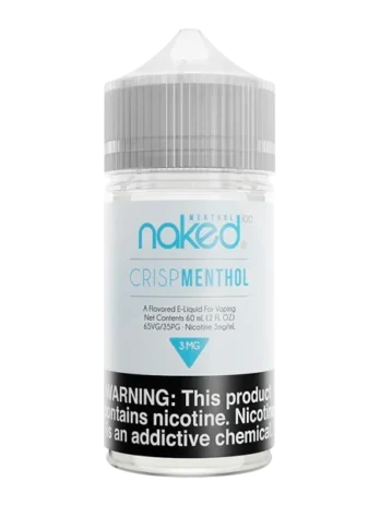 naked 100 crisp menthol