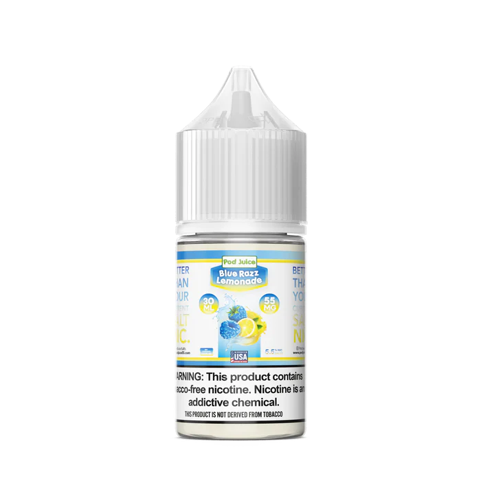 pod juice blue razz lemonade
