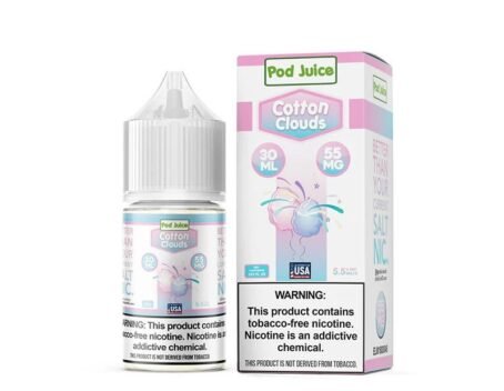 pod juice cotton clouds
